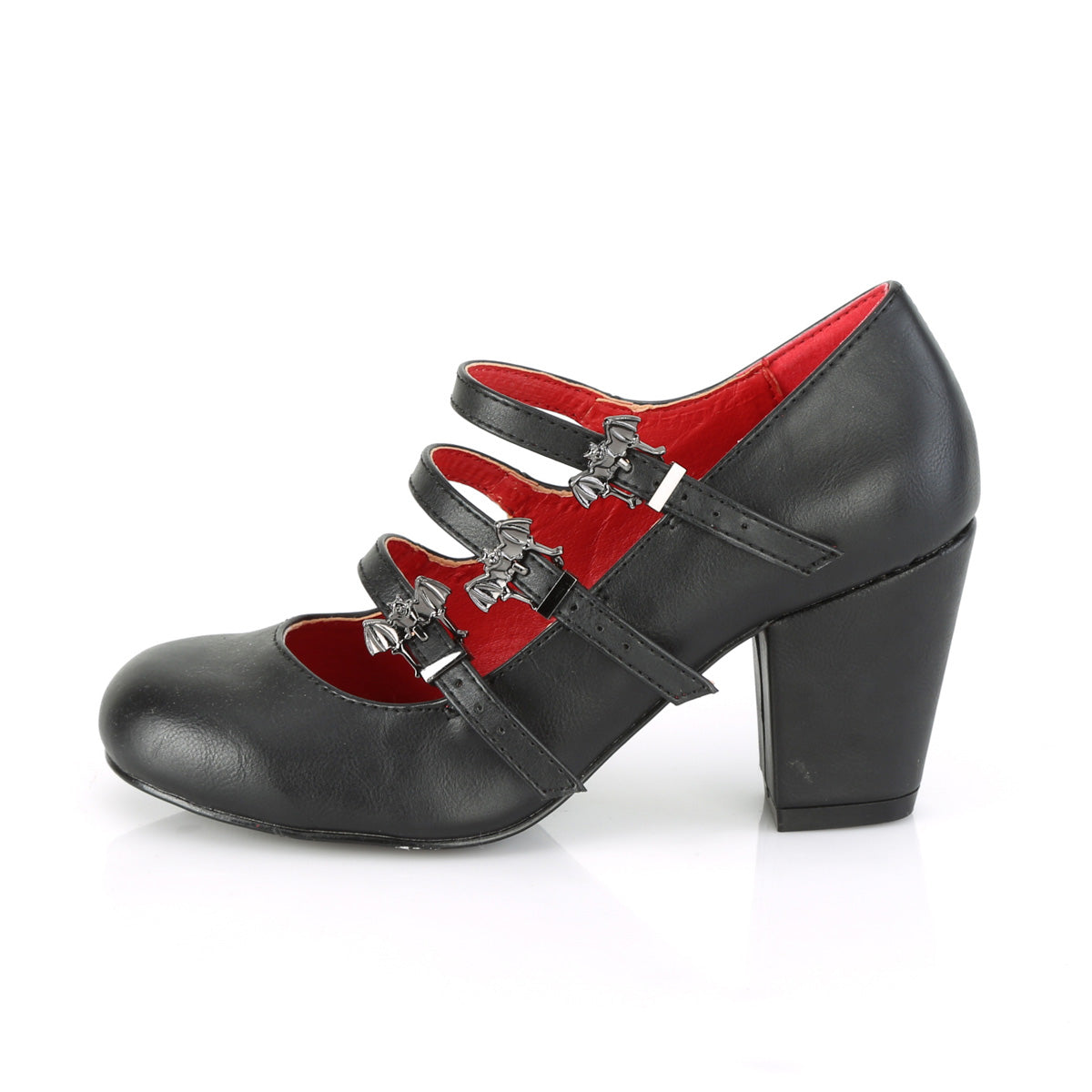 VIVIKA-38 3" Block Heel Round Toe Maryjane