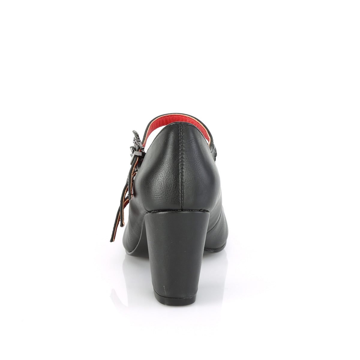 VIVIKA-38 3" Block Heel Round Toe Maryjane