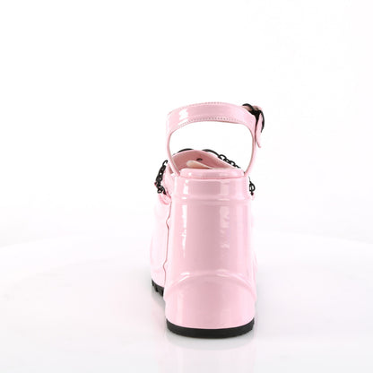 WAVE-09 *6" Wedge PF Ankle Strap Sandal