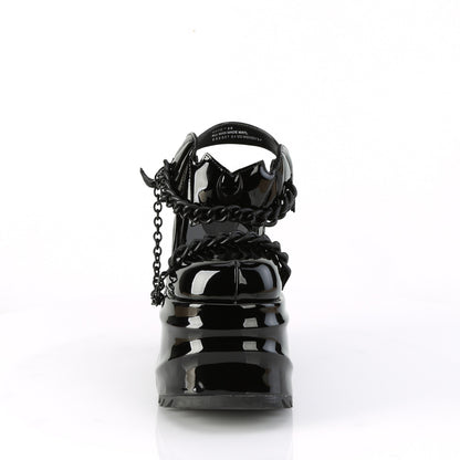 WAVE-20 *6" Wedge PF Close Toe Ankle Strap Sandal