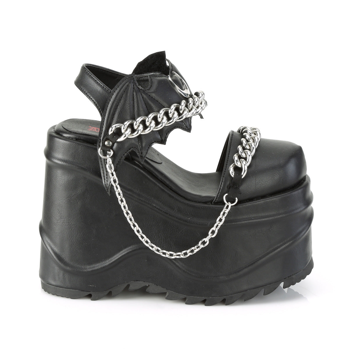 WAVE-20 *6" Wedge PF Close Toe Ankle Strap Sandal