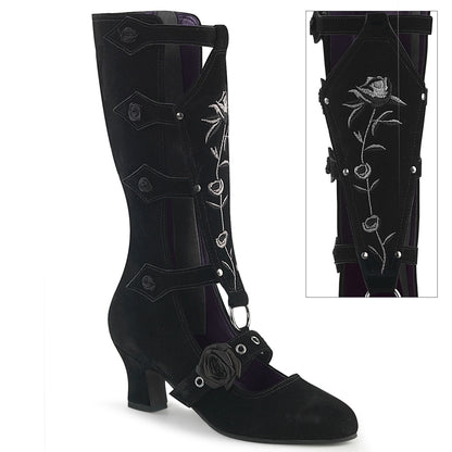 WHIMSY-118 2 1/2" Heel Mid-Calf Boot