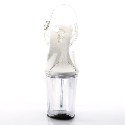 XTREME-808 8" Spike Heel P/F Sandals