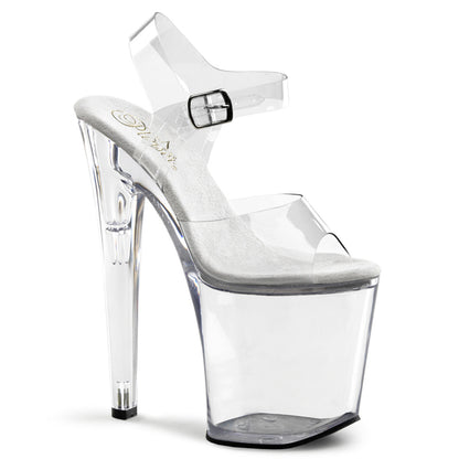 XTREME-808 8" Spike Heel P/F Sandals