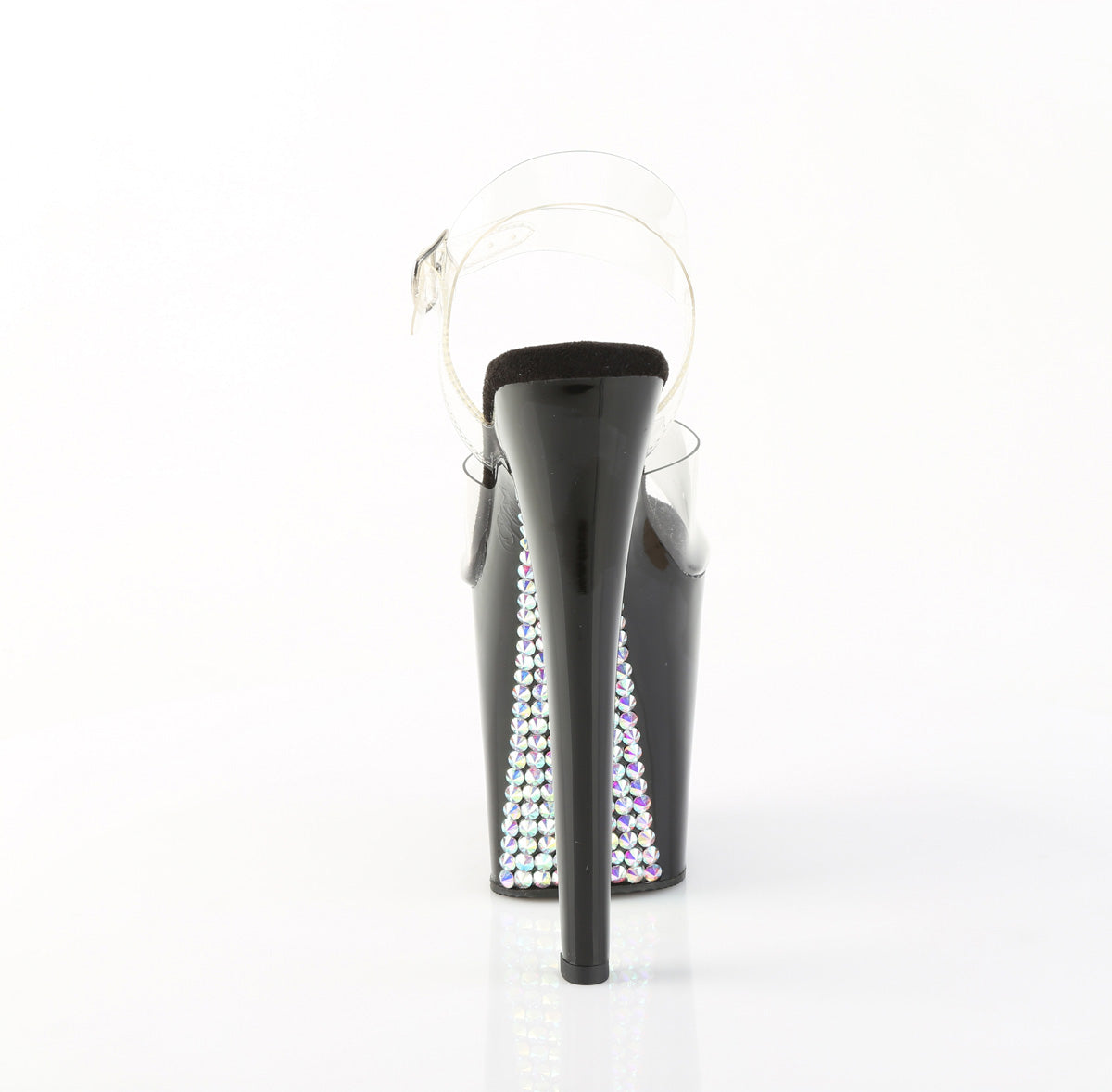 XTREME-808SPRS 8" Heel, 4" PF Ankle Strap Sandal w/ RS