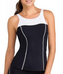 Amoena High Neck Pocketed Active Top