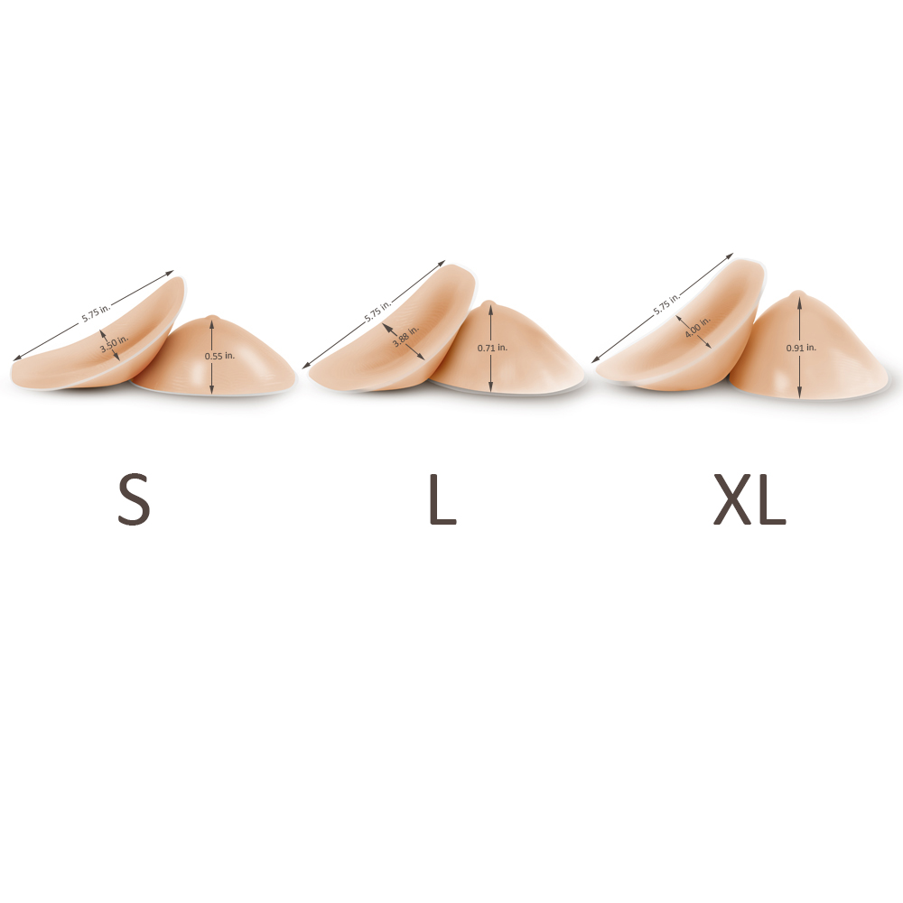 NuBra Invisible Breast Size Enhancers B106, Nude, Large : :  Clothing, Shoes & Accessories