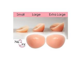 NuBra Invisible Silicone Breast Enhancers(with adhesive)