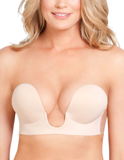 Women's Fashion Forms 16540 Extreme Boost Strapless/Backless Bra (Nude B) 