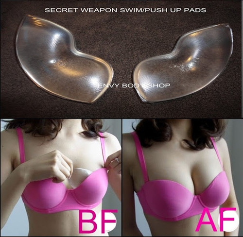 Envy Body Shop Silicone Push Up Breast Pads Secret Weapon