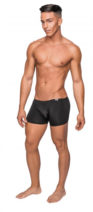 Male Power SMS006 Black Sleek Shorts