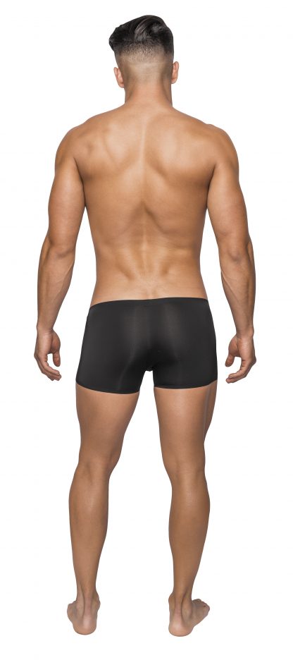 Male Power SMS006 Black Sleek Shorts Back