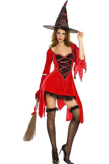 Red Magic Witch Outfit ML-70192