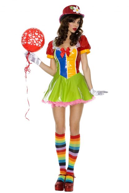 Sexy Clown On The Town Costume ML-70242