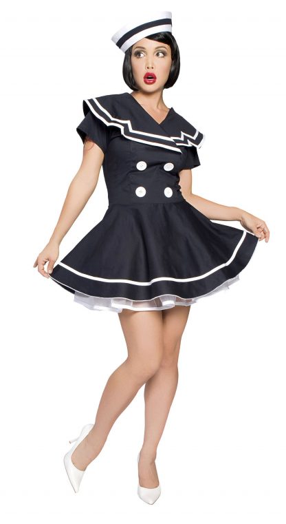 2Pc Pin-Up Captain RM-4094