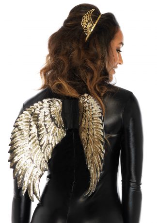 Gold Sequin Wings LA-A2792