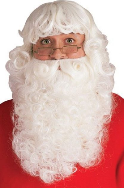 Adult Deluxe Santa Beard and Wig Set RB-2346