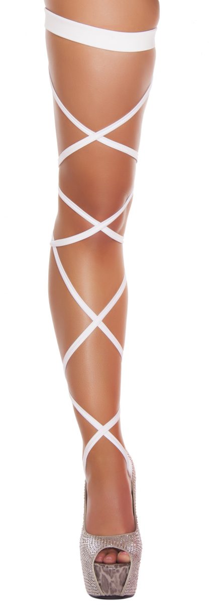 100" Solid Leg Strap with Attached Garter RM-3231