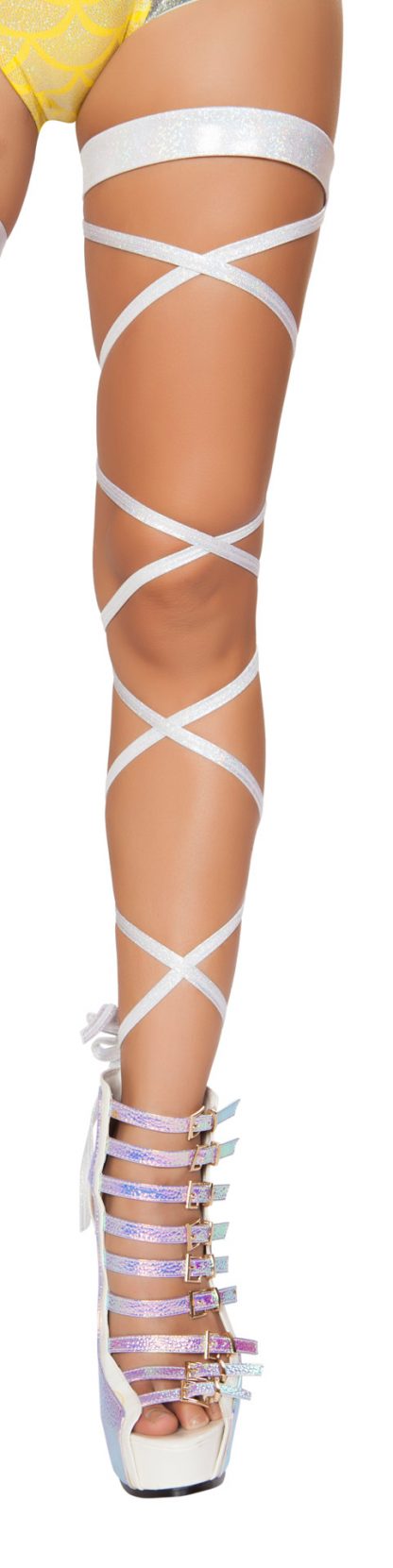100” Shimmer Leg Strap with Attached Garter RM-3322