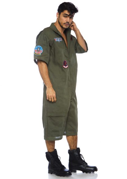 Top Gun Men'S Short Flight Suit LA-TG86774
