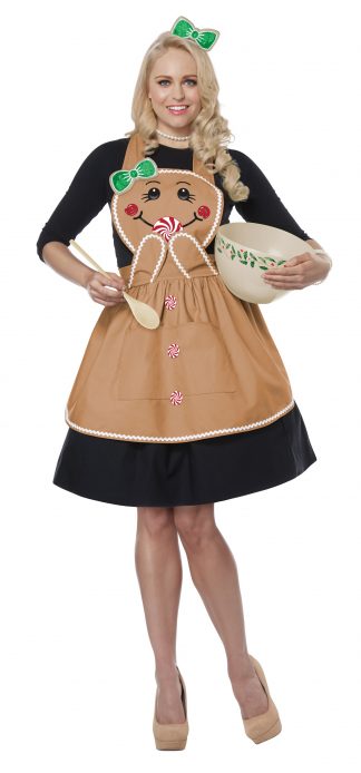Gingerbread Costume Apron CCC-01497