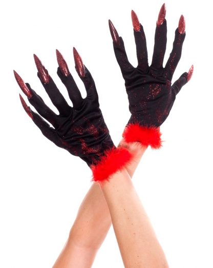 Devil Gloves With Nails ML-455