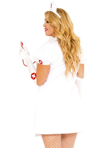 Sexy Nurse on Duty Queens Costume ML-70415Q