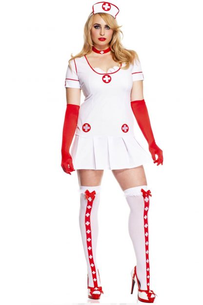 Naughty Nurse Queens Costume ML-70489Q