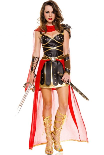 Dark Greek Warrior Costume ML-70538