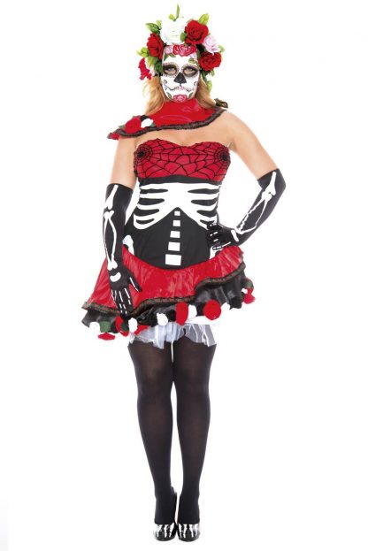 Miss Muerta Queens Costume ML-70626Q