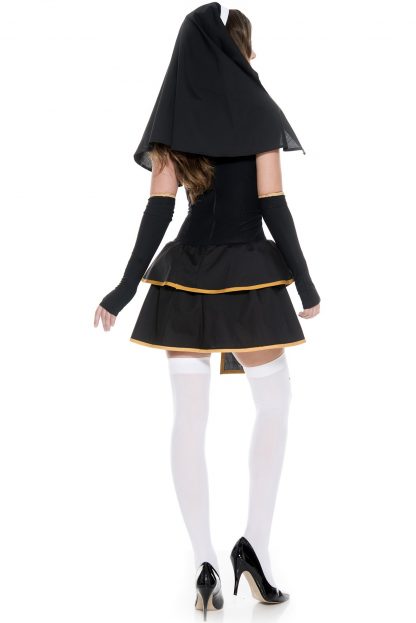 Flirty Nun Costume ML-70627