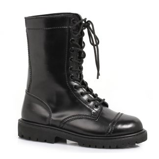 161-HONOR 1" Ankle Women'S Combat Boot With Laces