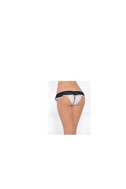 56125 Crotchless Maid Panty