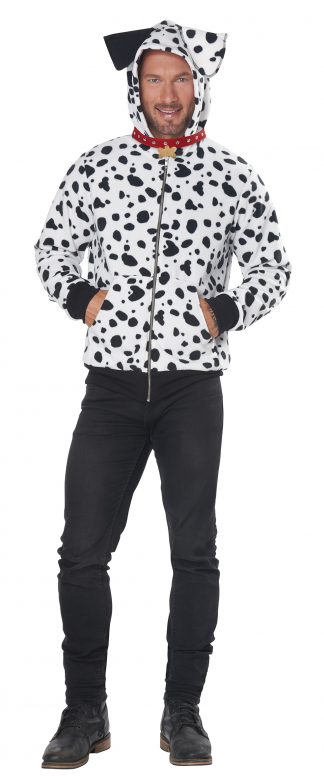 Dalmatian Hoodie Adult Costume