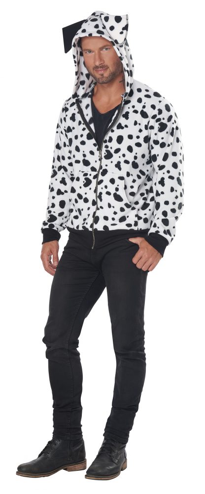 Dalmatian Hoodie Adult Costume