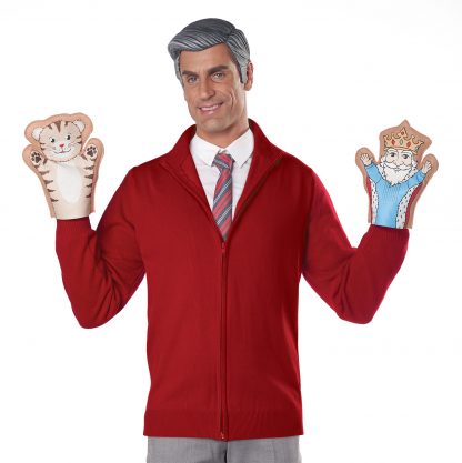 Be My Neighbor Kit With Sweater Adult Costume