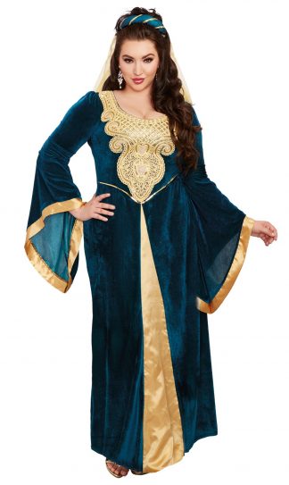 Medieval Maiden Plus Costume