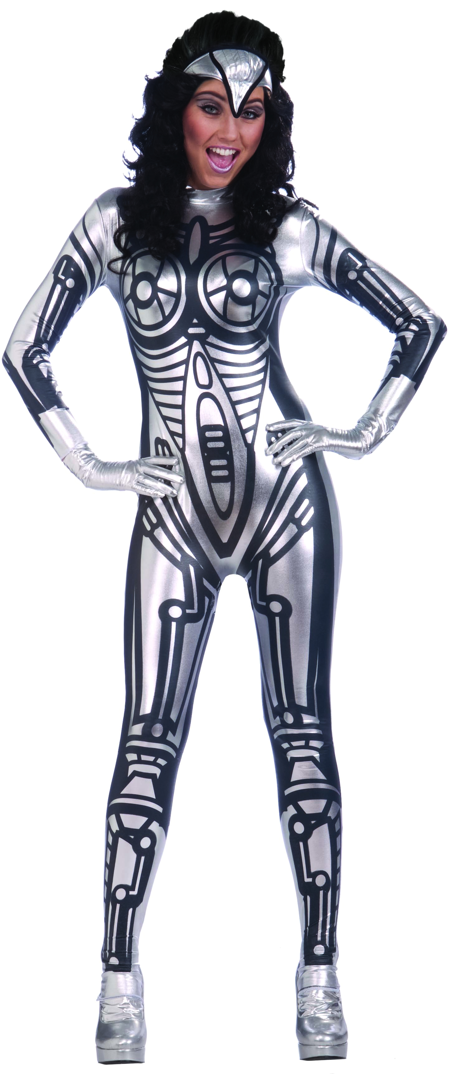 girl robot costume