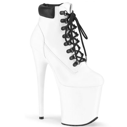 FLAMINGO-800TL-02 Lace-Up Front Bootie with Side Zip
