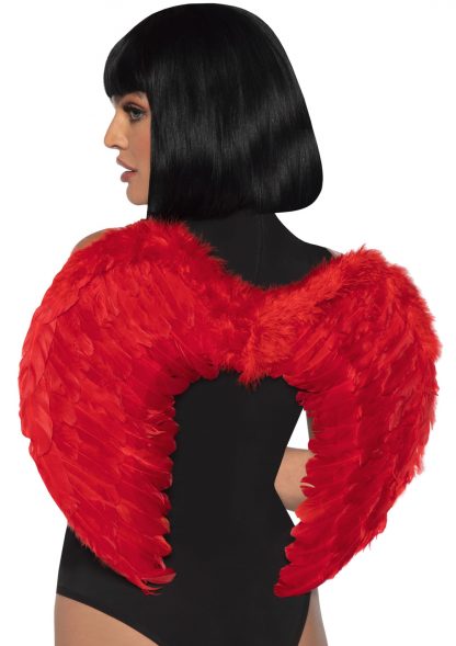 Marabou Trimmed Feather Wings