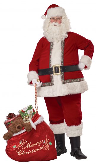 Deluxe Santa Claus Set Adult Costume