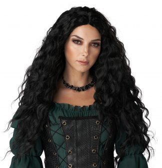 Black Renaissance Maiden Wig