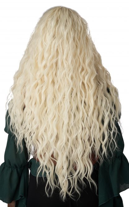 Icy Blonde Renaissance Maiden Wig