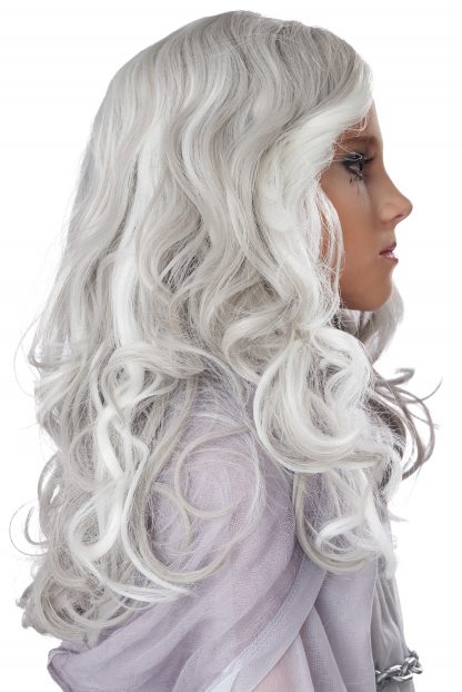 Glow In The Dark Ghost Child Wig