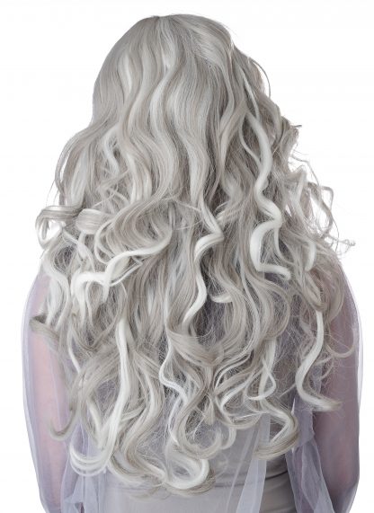 Glow In The Dark Ghost Adult Wig