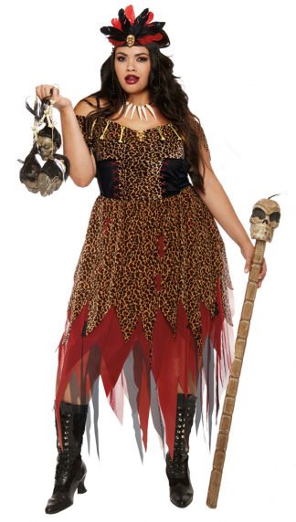 Voodoo Priestess Plus Costume