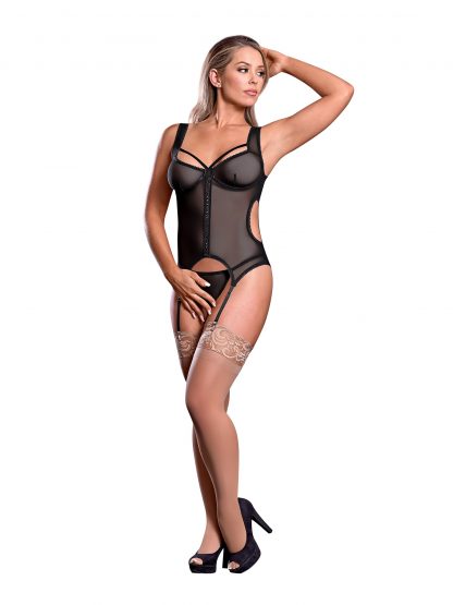 M214 Merry Widow & Crotchless G-String