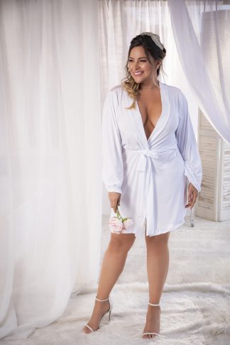 8359X "Bride" Robe with matching G-String