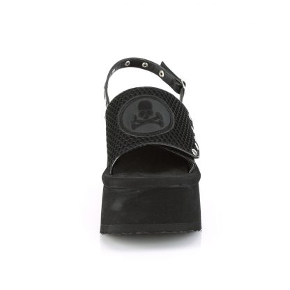 Demonia FUNN-32 3 1/2" Platform Slingback Sandal