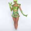 Leg Avenue Beam Me Up Babe Alien Women's Fancy-Dress Costume for Adult, M